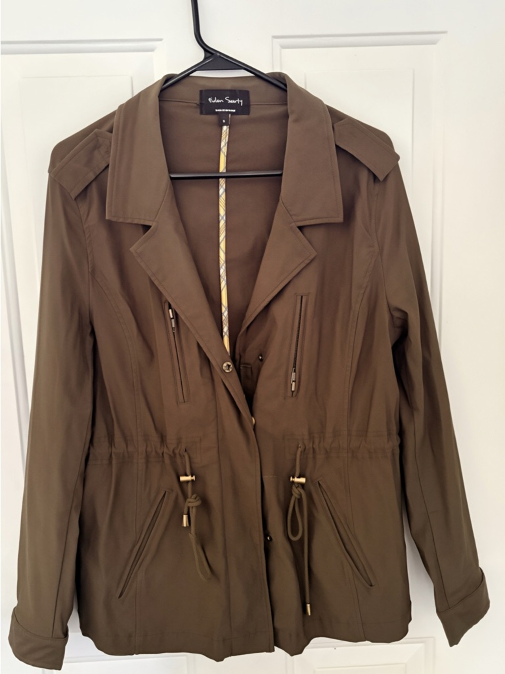 Eden Society Olive Green Utility Jacket - Women's